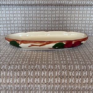 Franciscan Apple Relish Dish USA Vintage Earthenware Collectible EUC